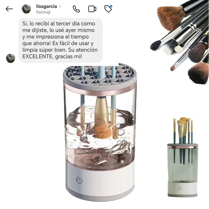 Nuvibell™-Limpiador de brochas eléctrico