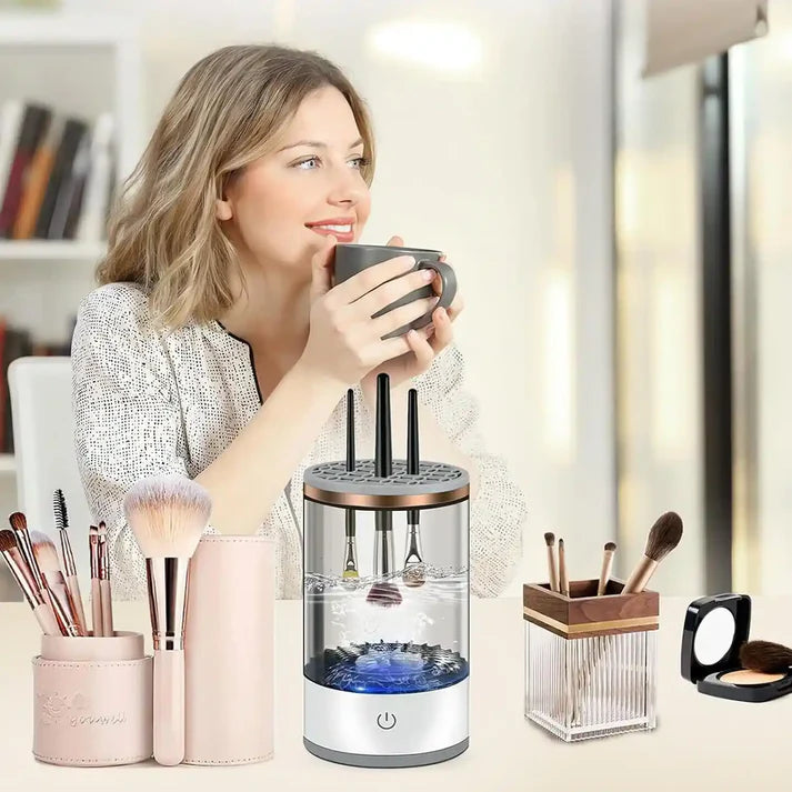 Nuvibell™-Limpiador de brochas eléctrico