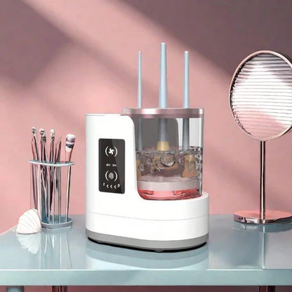 Nuvibell™-Limpiador de brochas de maquillaje 3 en 1